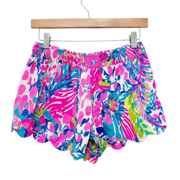 Lilly Pulitzer Dahlia Shorts Multi Gumbo Limbo Sz S - Picture 4 of 4